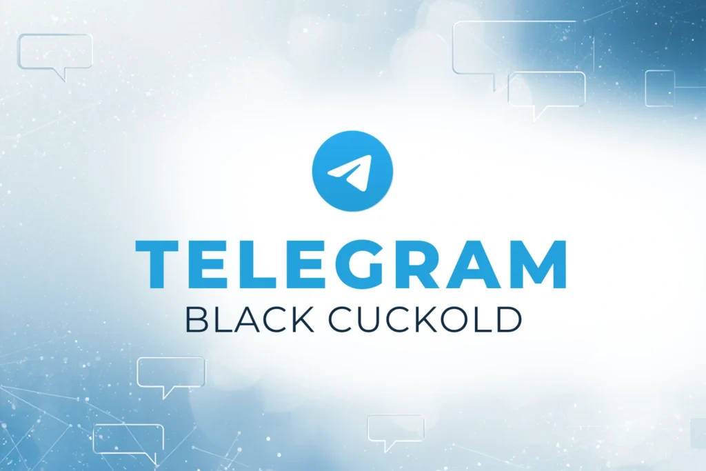 Accès au canal Telegram Black Cuckold